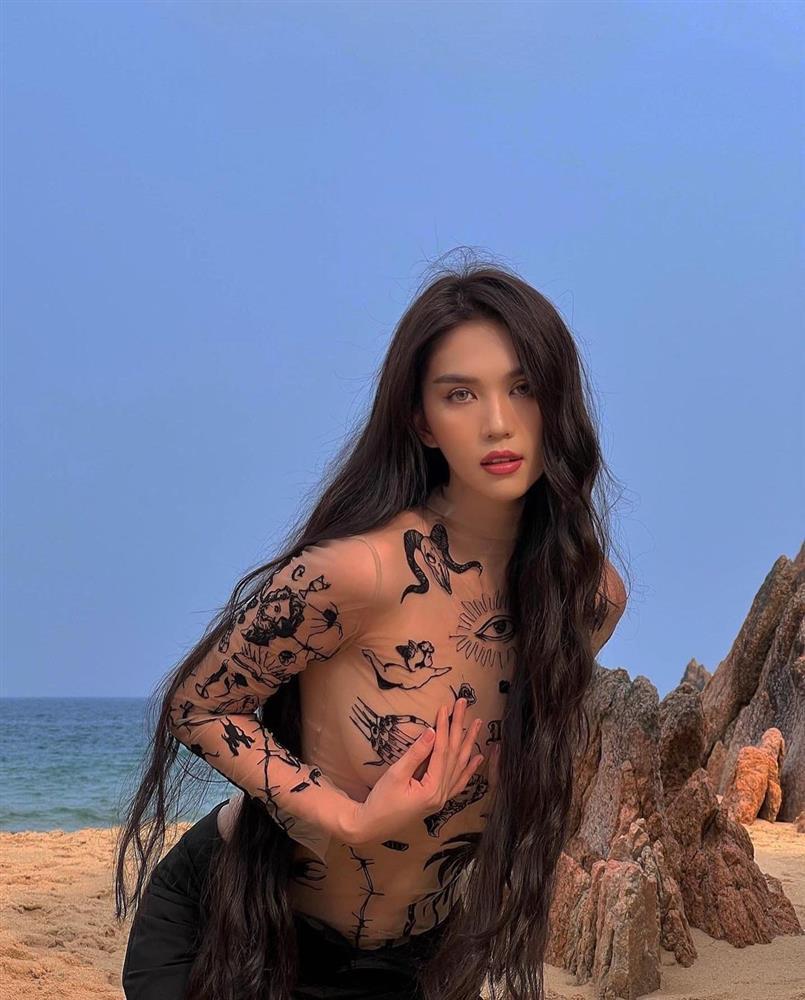 Ngọc Trinh cởi áo bị mỉa dơ dáy giữa scandal nhái Kendall Jenner-5