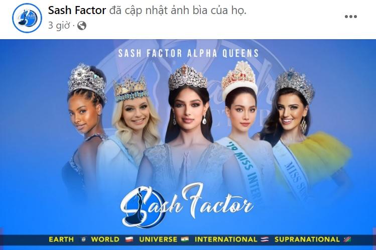 Hoa hậu Thùy Tiên không được Sash Factor công nhận-2