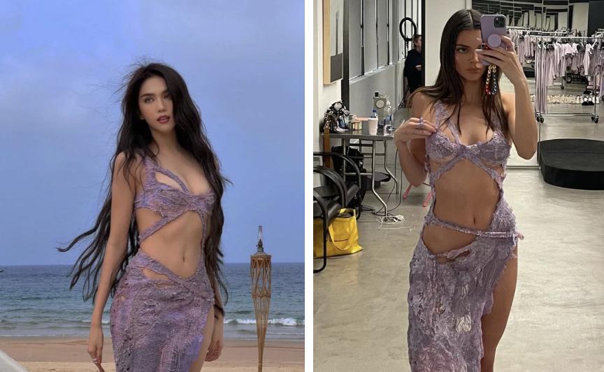 Ê-kíp Ngọc Trinh thách thức dư luận vụ đạo nhái Kendall Jenner-1