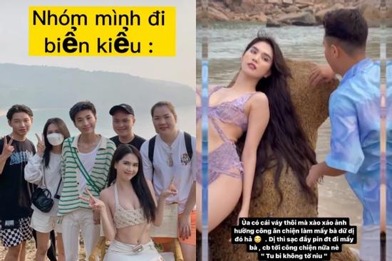 Ê-kíp Ngọc Trinh thách thức dư luận vụ đạo nhái Kendall Jenner