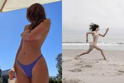 Kendall Jenner tung ảnh bán nude giữa lúc Ngọc Trinh mặc váy nhái