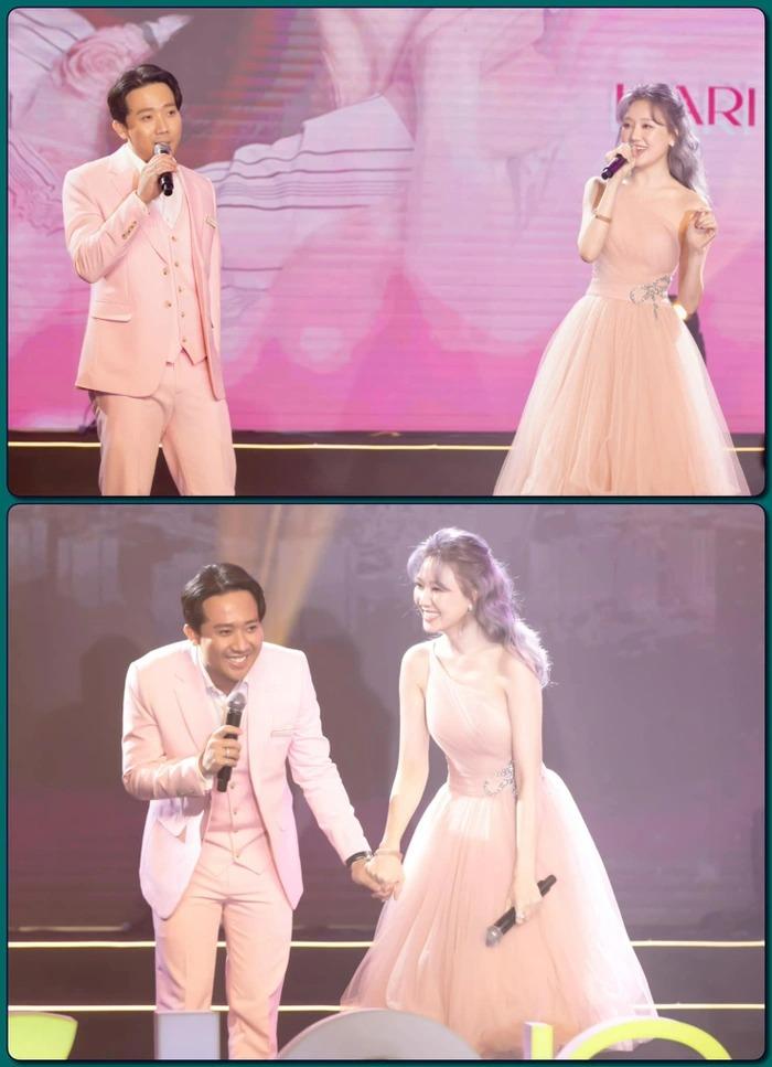 Phản ứng Ngọc Trinh khi xem màn song ca Trấn Thành, Hari Won-2