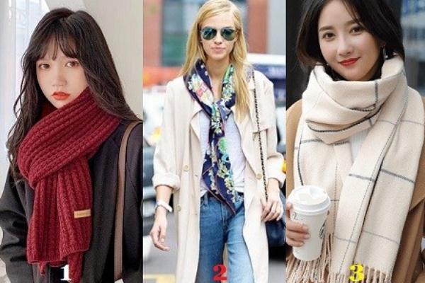 The way you wear your scarf reveals what you’re usually insecure about