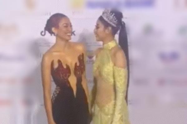 Hoa hậu Khánh Vân bị soi mỗi cuộc thi một chiều cao-6