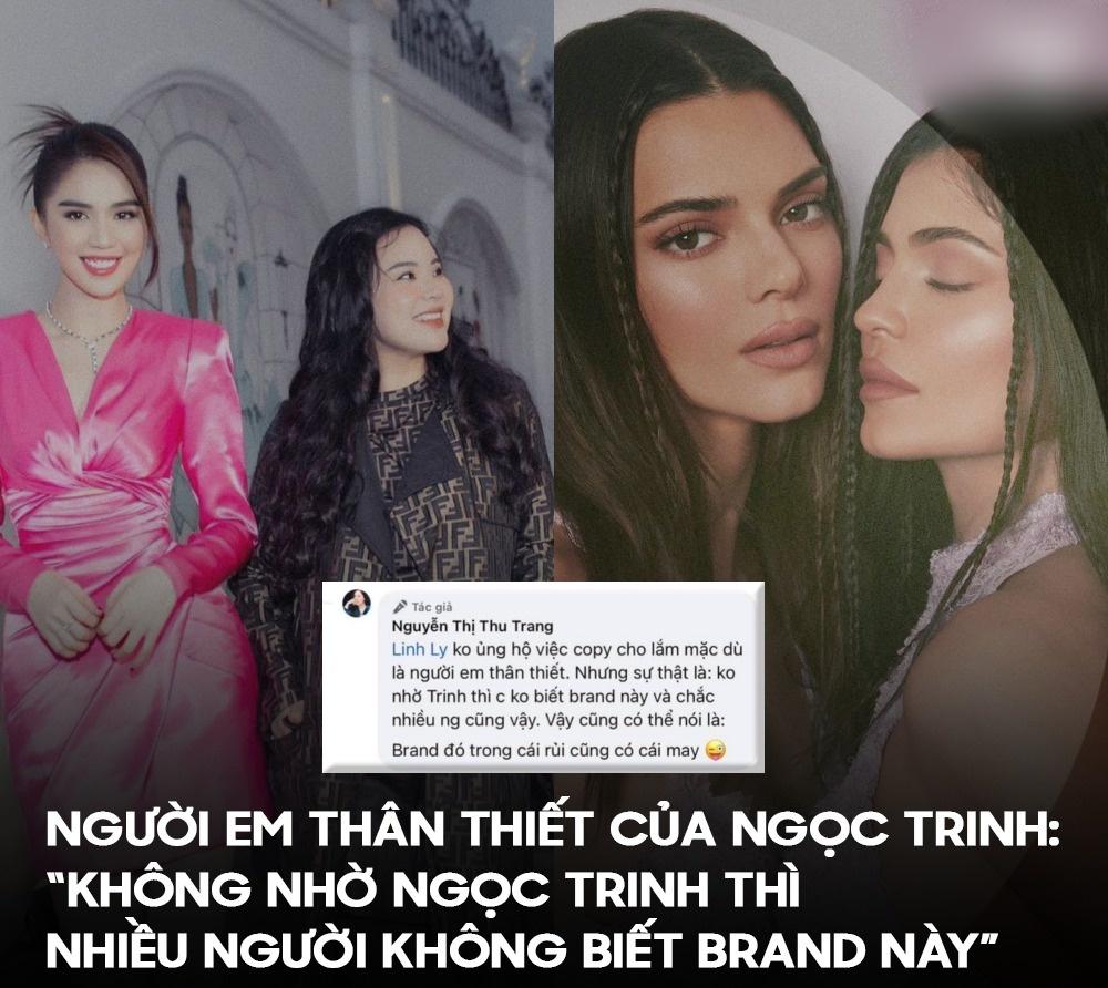 Ngọc Trinh bị ném đá nhờ bạn thân bênh vụ nhái Kendall Jenner-5