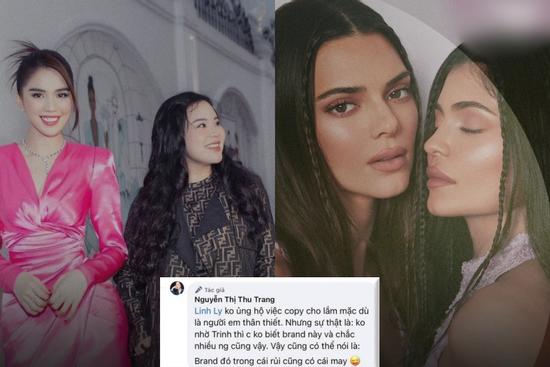 Ngọc Trinh bị ném đá 'nhờ' bạn thân bênh vụ nhái Kendall Jenner