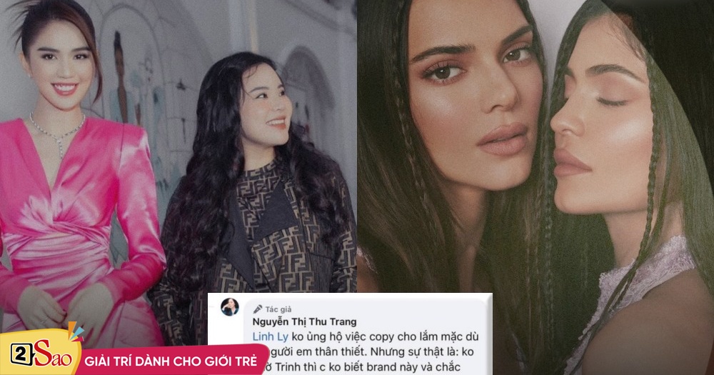 Ngoc Trinh eats more stones thanks to her best friend speaking out about the Kendall Jenner imitation