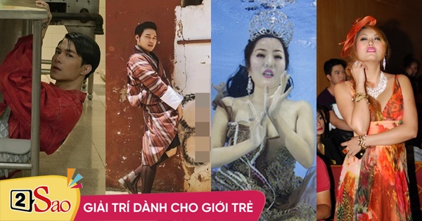 Vietnamese stars pose to understand death immediately: Anh Tu top 2, full of soul top 1