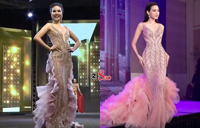 Một người đẹp đạo trắng trợn đầm Miss World của Đỗ Thị Hà-3