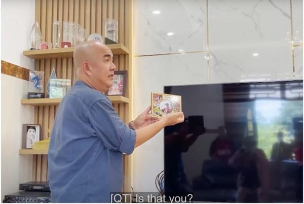 MC, diễn viên Quốc Thuận bất ngờ với những tấm hình ngày nhỏ của nàng hậu xinh đẹp.