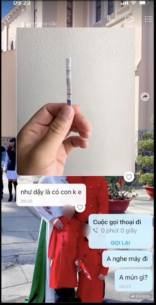 Xôn xao chồng ngoại tình còn chụp que thử thai 2 vạch khiêu khích vợ-2