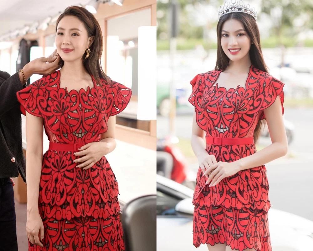 Hồng Diễm catwalk đụng hàng á hậu: U40 có hơn Tường San 21?-4