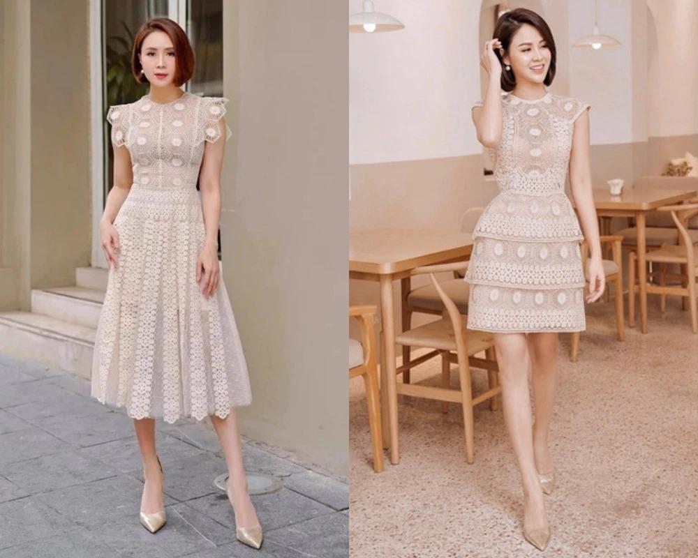 Hồng Diễm catwalk đụng hàng á hậu: U40 có hơn Tường San 21?-6