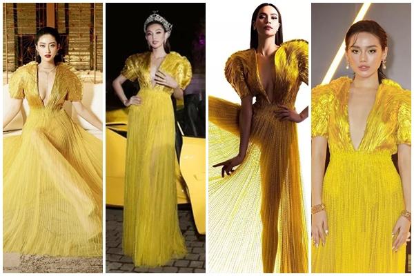 Thùy Tiên hóa nữ thần áp đảo Hà Hồ khi đụng đầm Công Trí-8