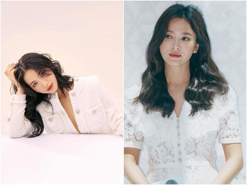 Ngỡ ngàng với khoảnh khắc Hòa Minzy giống hệt Song Hye Kyo-4