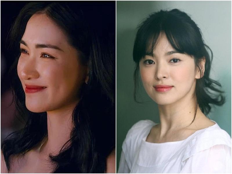 Ngỡ ngàng với khoảnh khắc Hòa Minzy giống hệt Song Hye Kyo-5