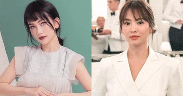 Ngỡ ngàng với khoảnh khắc Hòa Minzy giống hệt Song Hye Kyo-9