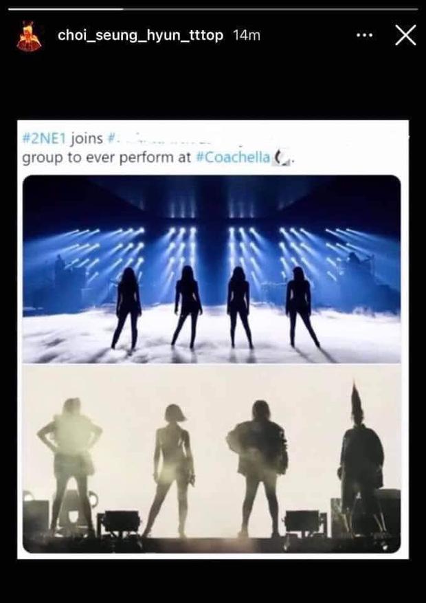 T.O.P BIGBANG đăng ảnh che tên BLACKPINK, bất mãn gì với đàn em?-2