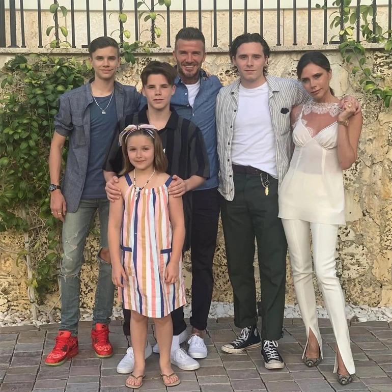 It's not that the Beckhams can suddenly cool off because of their children-3