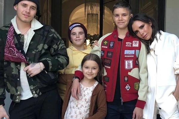It’s not that the Beckhams can suddenly cool off because of their children