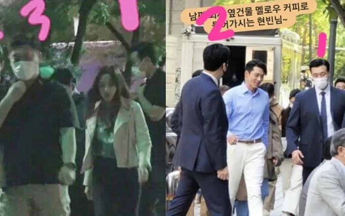 Hyun Bin ghen ra mặt khi Son Ye Jin đứng gần người đàn ông khác-2