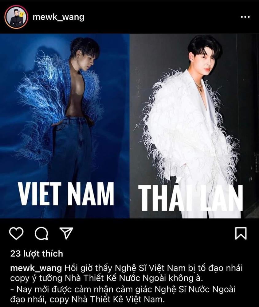 Designer Vuong Khang accused the crew of the actor 