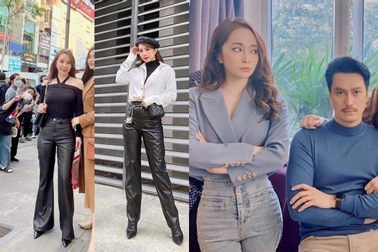 Quỳnh Nga ăn gian 20cm chiều cao nhờ mặc 1 kiểu quần lên phim