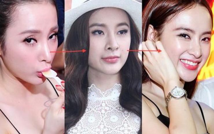 Fixing her nose 5 times, Angela Phuong Trinh is still criticized for her beaked nose - 3