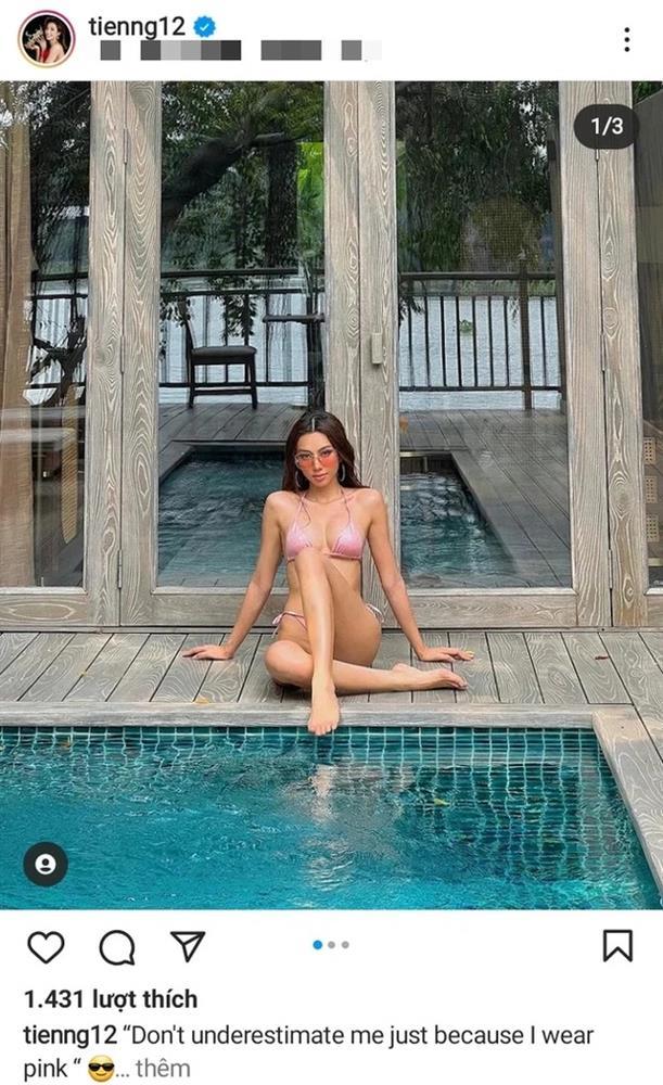 Hoa hậu Thùy Tiên mặc bikini đã khéo giấu khuyết điểm khó sửa-1