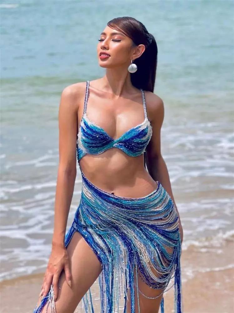 Hoa hậu Thùy Tiên mặc bikini đã khéo giấu khuyết điểm khó sửa-5