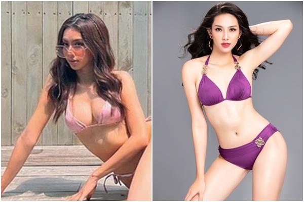 Hội bạn thân Hoa hậu Thùy Tiên đọ bikini: Tiểu Vy cháy nhất!-6