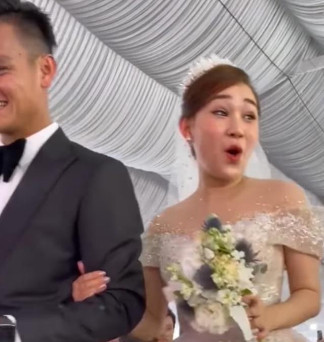 Nhan sắc vợ Hồ Tấn Tài trong đám cưới khác hẳn ảnh khoe Facebook-1