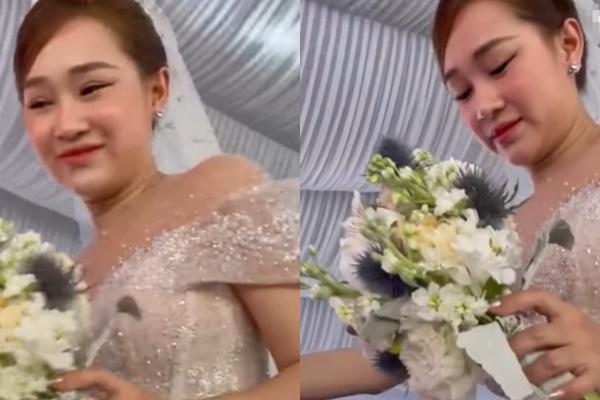 The beauty of Ho Tan Tai's wife in the wedding is different from the photo showing off Facebook-3