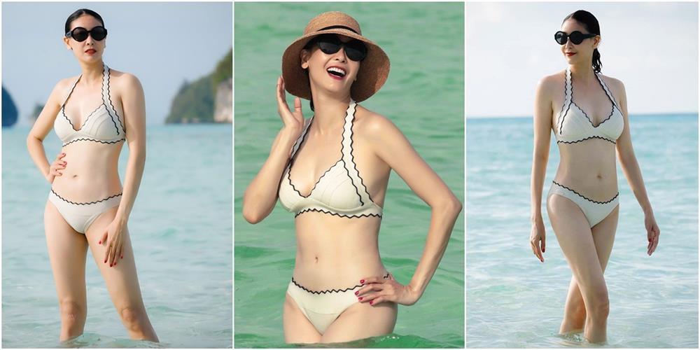 Đánh mất body nuột, Hà Kiều Anh lộ bụng to như bầu lần 4-8