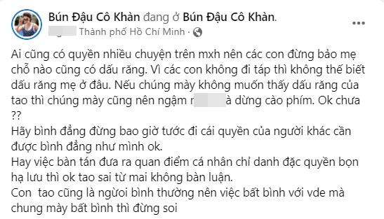 Being scolded and licked the minor tam Vbiz, Trang Tran claimed to have the right-3