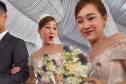 Nhan sắc vợ Hồ Tấn Tài trong đám cưới khác hẳn ảnh khoe Facebook