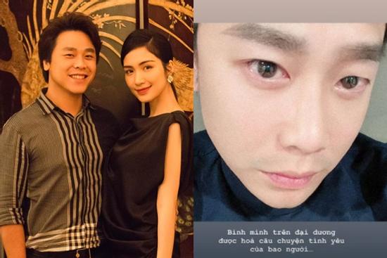 Tình cũ Hòa Minzy mắt đỏ hoe nói về tình yêu, chuyện gì đây?