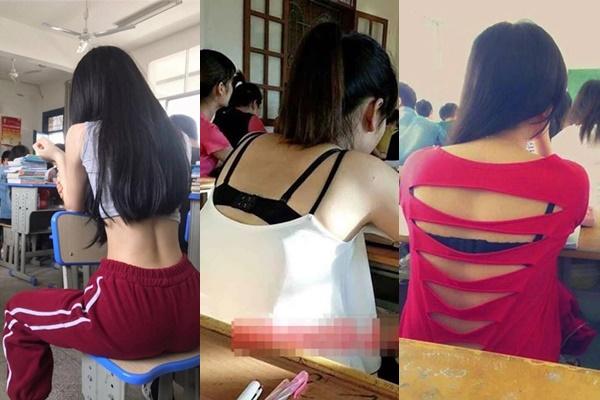 Đỉnh cao phản cảm: Nam sinh tồng ngồng chụp ảnh thả rông-3