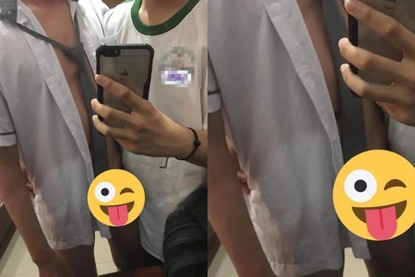 Trai đẹp 6 múi mặc váy hai dây, làm chuyện ấy với bờ tường-11