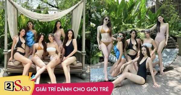 Miss Thuy Tien’s close friends group bikini match: Tieu Vy is the hottest!