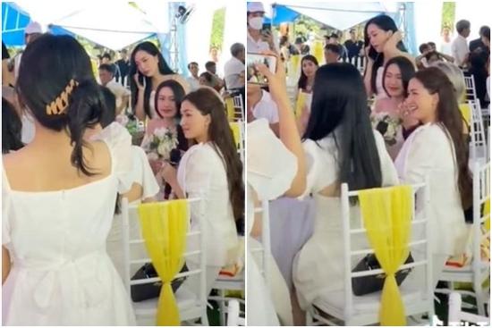 Phản ứng cực khéo của Hòa Minzy khi được nhường hoa cưới