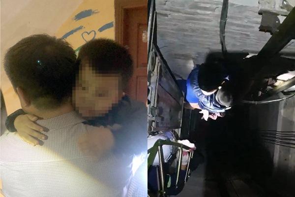 Clip: Tấm ốp trần rơi như mưa xuống chiếc võng bé trai đang nằm-1