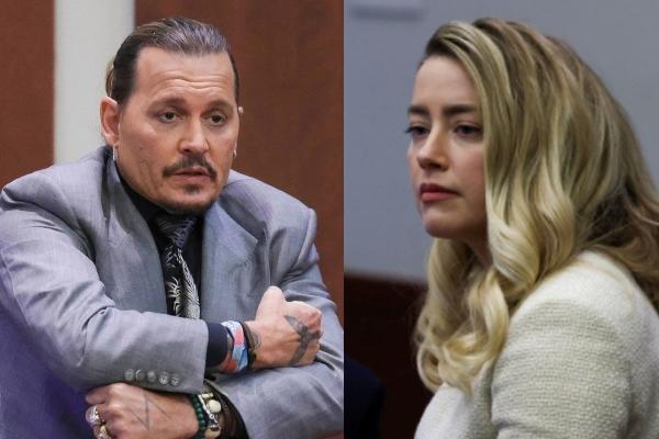 Johnny Depp tells the story of his ex-wife Amber Heard walking heavily in bed