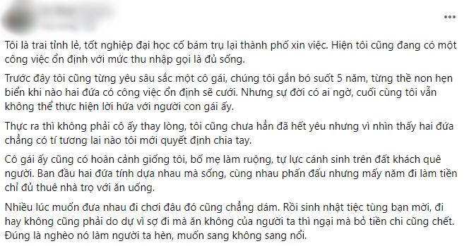 Trai tỉnh lẻ vứt mối tình 6 năm để lấy con gái sếp, nhục còn hơn nghèo-1