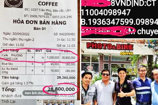 The owner of Phuong Hoang Fire cafe was fined 19 million VND