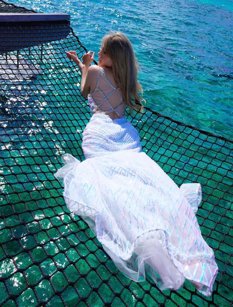 Huyền Baby tắm tiên ở Maldives, không khoe đời sao nể-7