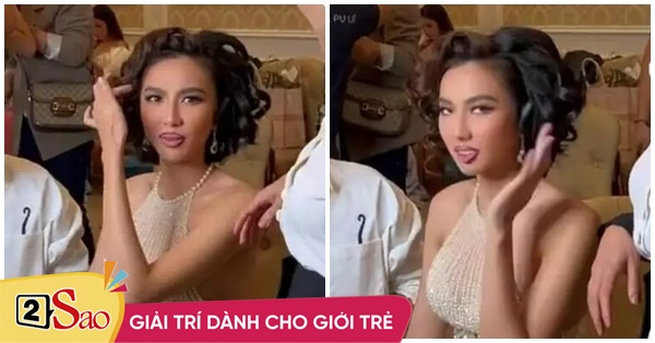 Miss Thuy Tien is old and bitter, continues to have a grudge against the make-up artist?