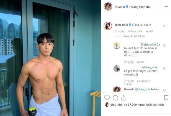 Cứ gặp một nam thần, Diệu Nhi lại ngả nghiêng mặc kệ Anh Tú-12