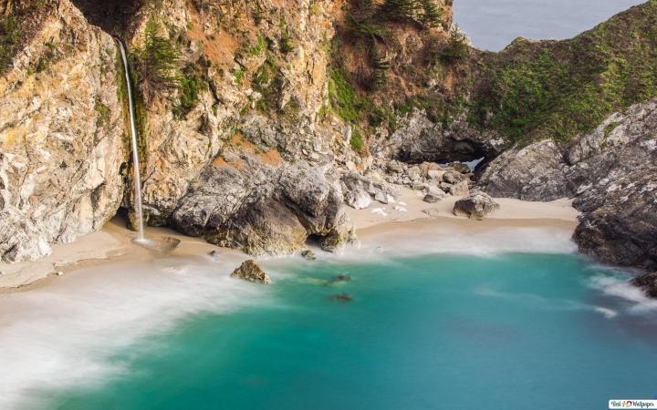 Ngọn thác đổ trực tiếp ra đại dương tạo cảnh tượng tuyệt đẹp-4