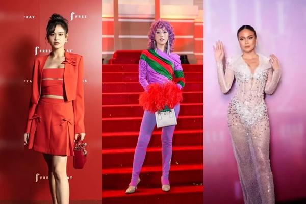 Ngân 98 phơi hàng vì nội y - Nam Trung mặc lố ở đám cưới-10